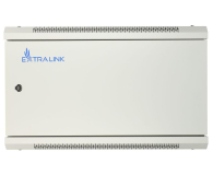 Extralink Szafka wisząca rack 6U 600x450 szara z metalowymi drzwiami EX.12998 - 489286 - zdjęcie 2